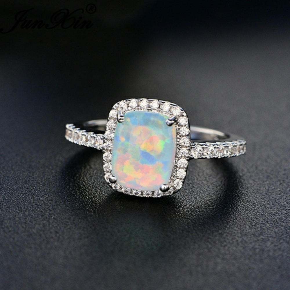 💎Opal Sterling Silver Ring
